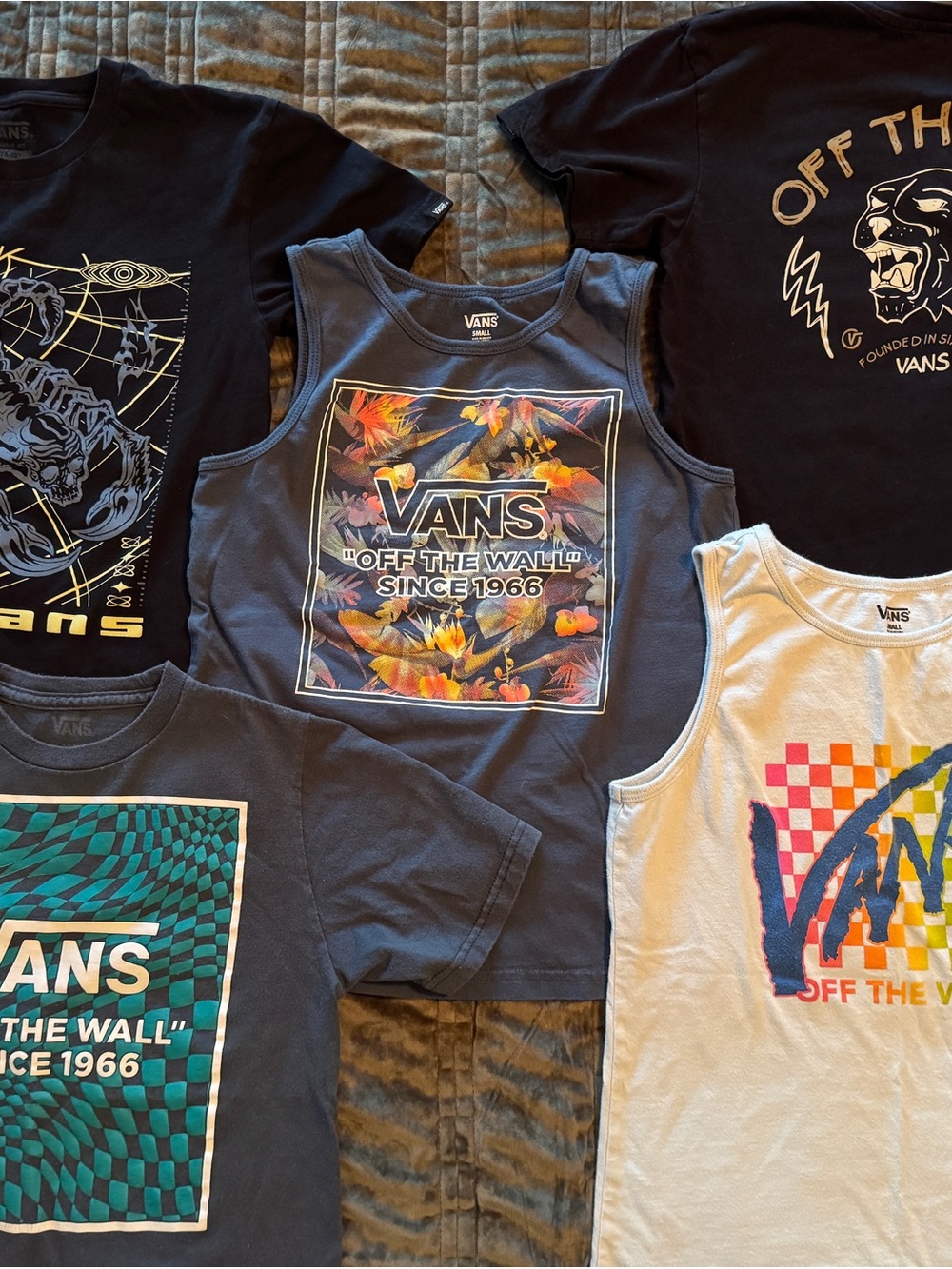 Vans Kids Tees/ Tops - Size Youth Small